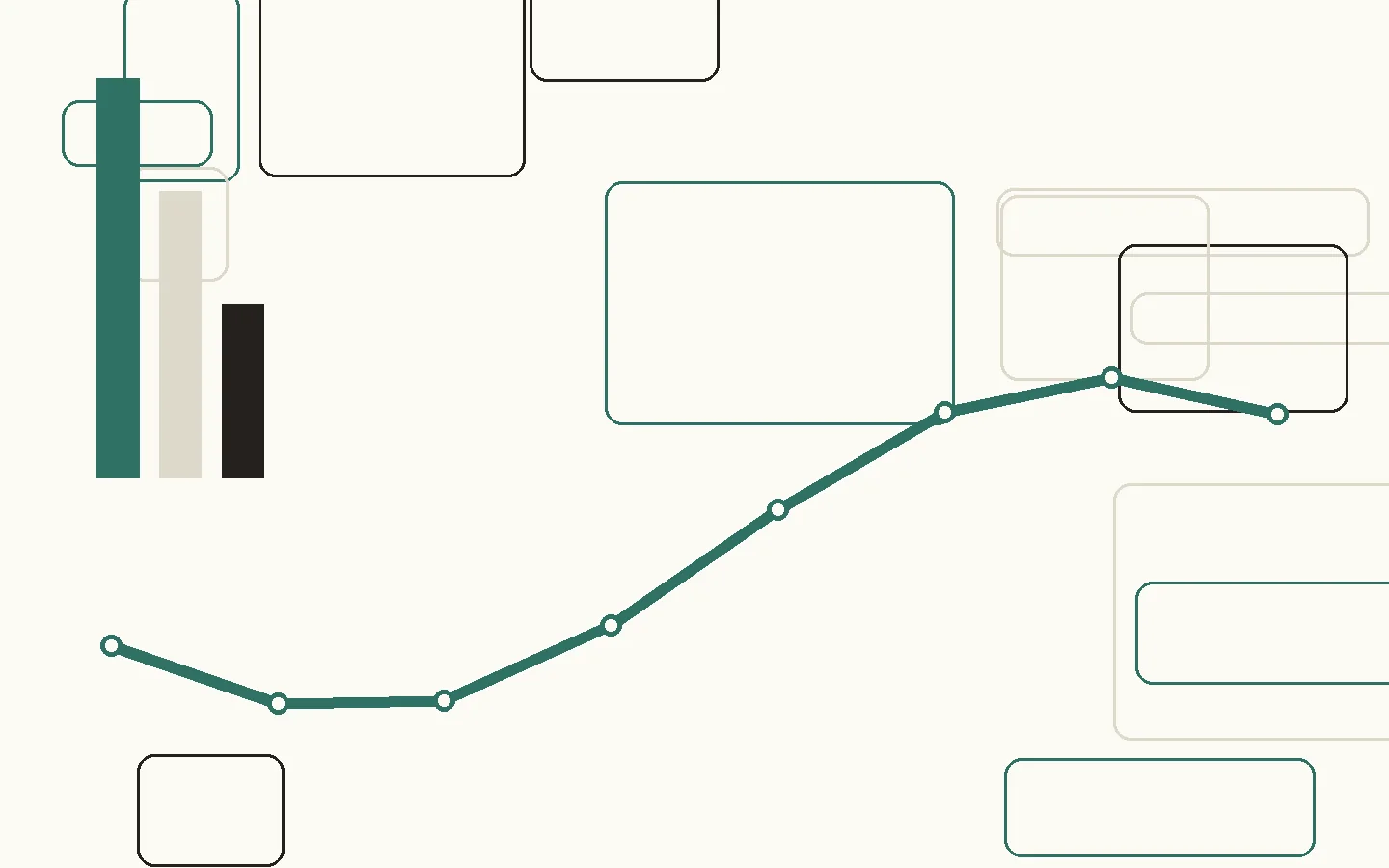 Abstract editorial illustration for What actually happens after you initiate a bank transfer